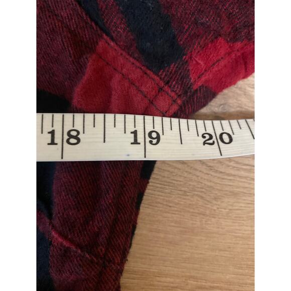 Five Brother Flannel Shirt Womens Large Red Buffalo - Picture 7 of 8